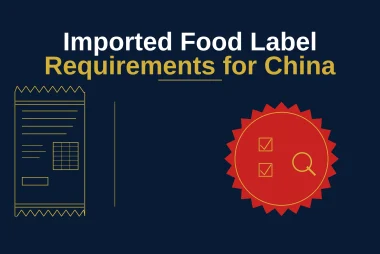 China GB 7718 food labelling requirements for imported products