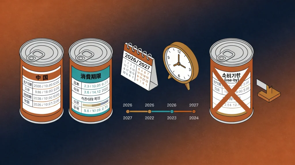 Canned and Preserved Food in Asia: Additive Standards, Date Marking and Shelf-Life Validation by Market