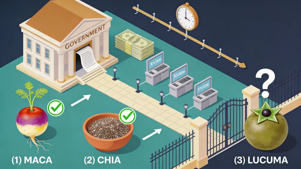 Superfoods and Novel Ingredients in Asia: What Maca, Chia, and Lucuma Exporters Must Clear First