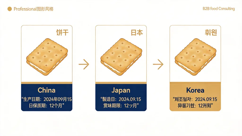 Shelf Life and Date Marking for Food Exports to Asia: China, Japan, Korea Compared