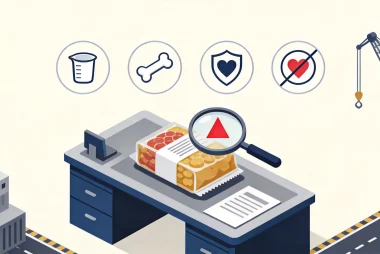 Food health claims stopped at Asian port: four claim categories on a European food label inspected by customs